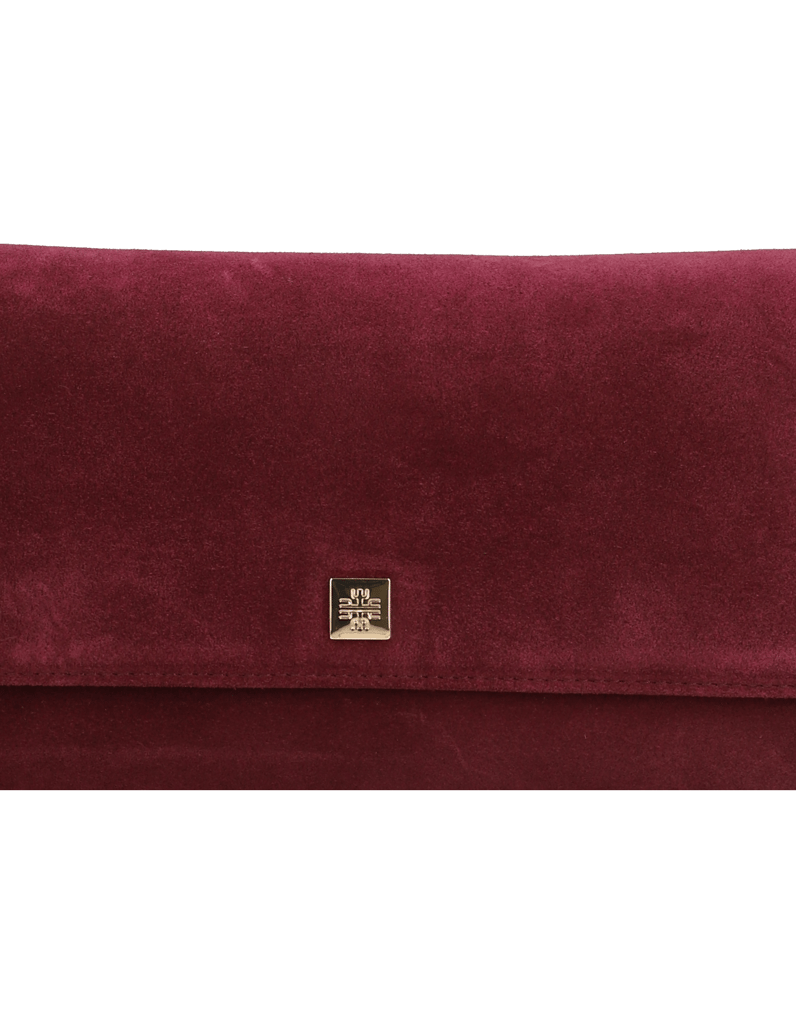 Högl-clutch-torbica-rjava