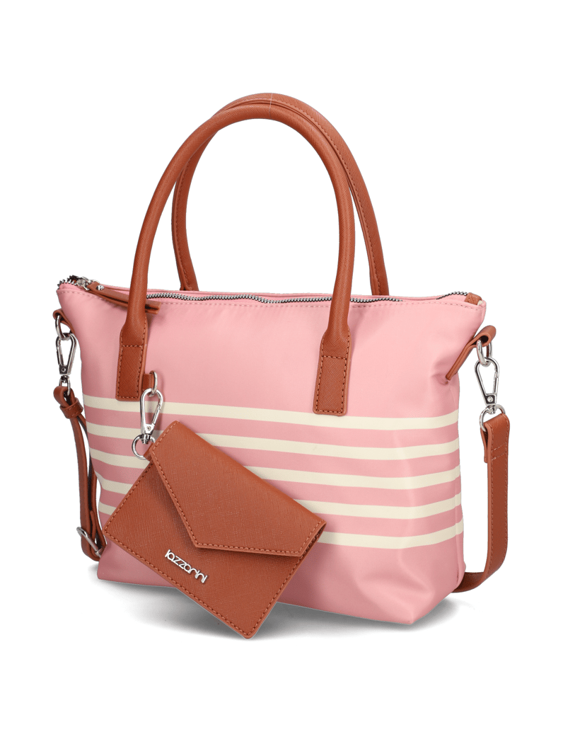 Lazzarini-textil-taška-růžová