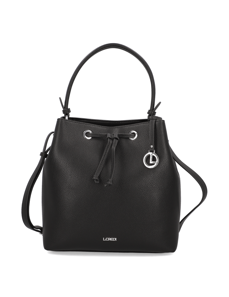 L.Credi-Hobo-Ebony-černá