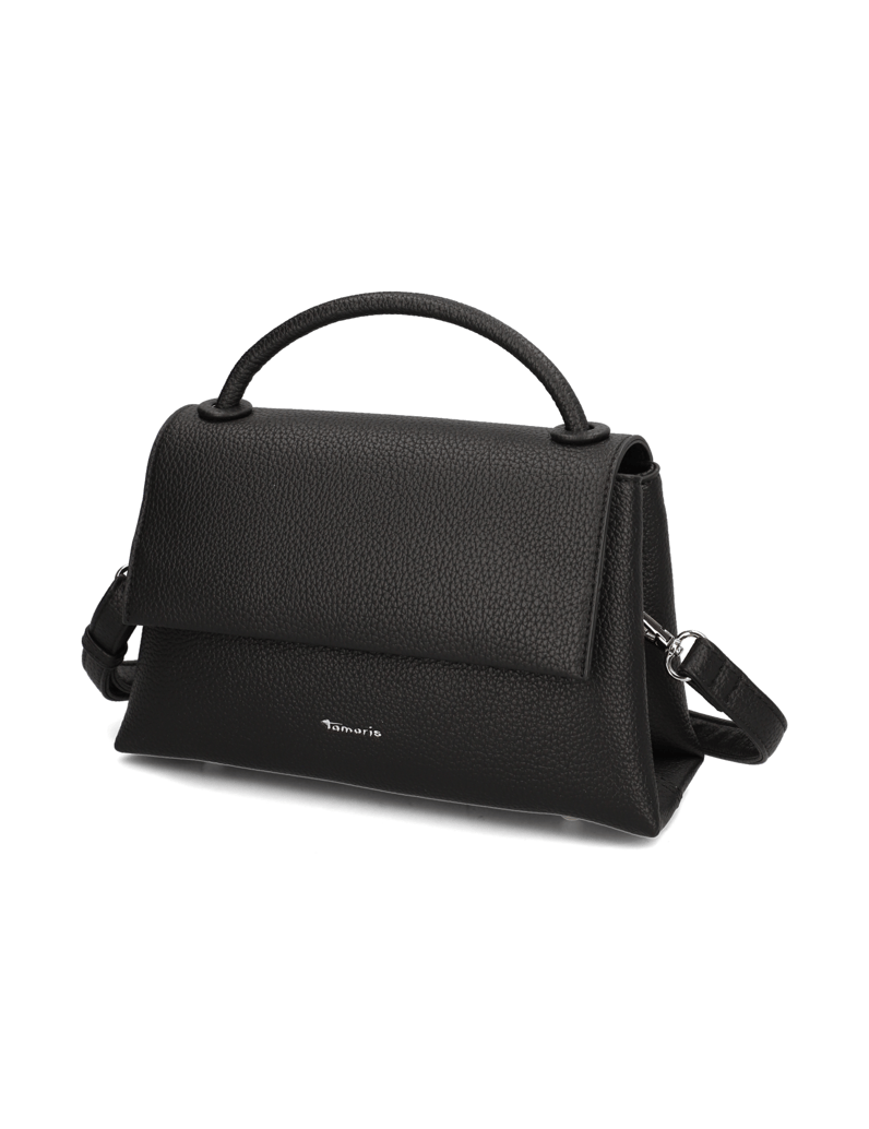 TAMARIS-Lederimitat-Tasche-schwarz