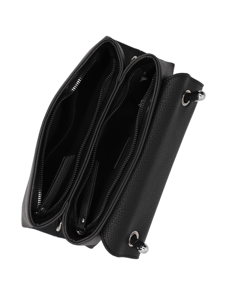 TAMARIS-Lederimitat-Tasche-schwarz