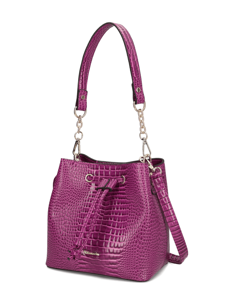 TAMARIS-Lederimitat-Tasche-lila