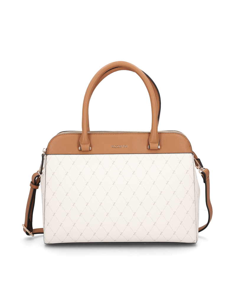 Lazzarini-imitacija-usnja-torbica-bela