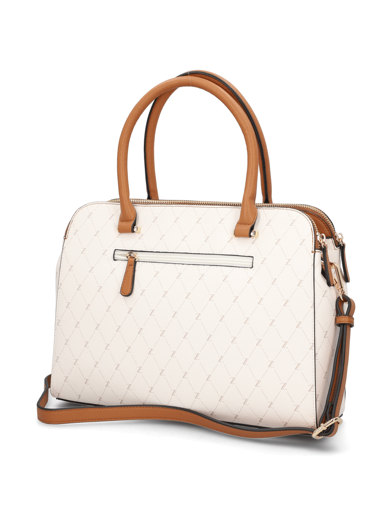 Lazzarini-imitacija-usnja-torbica-bela