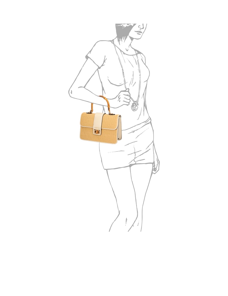 Lazzarini-Bast-Tasche-beige