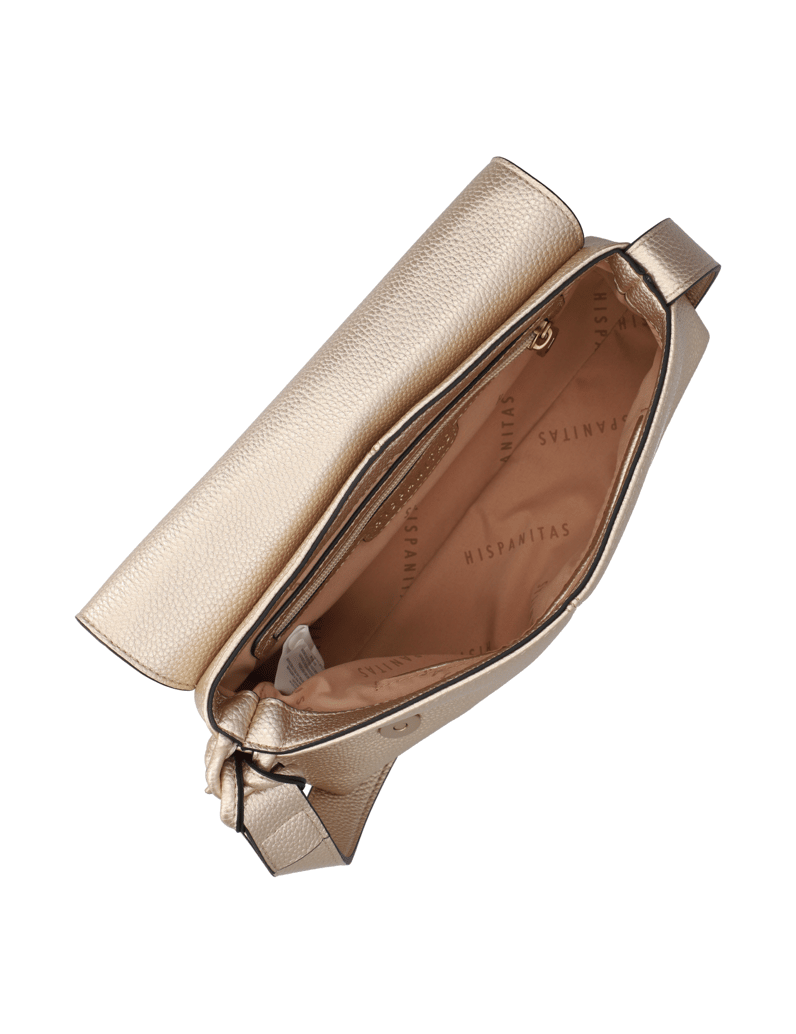 Hispanitas-Lederimitat-Tasche-gold
