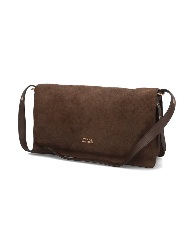 Tommy-Hilfiger-CREST-LEATHER-SHOUL-BAG-SUEMONO-hnedá