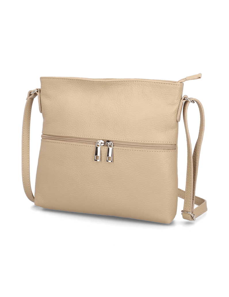 Lazzarini-hladká-koža-taška-cez-rameno-čierna