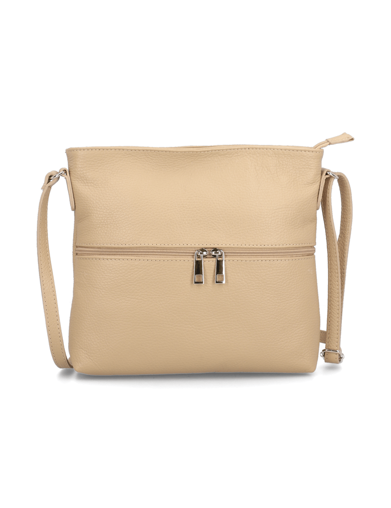 Lazzarini-hladká-koža-taška-cez-rameno-čierna