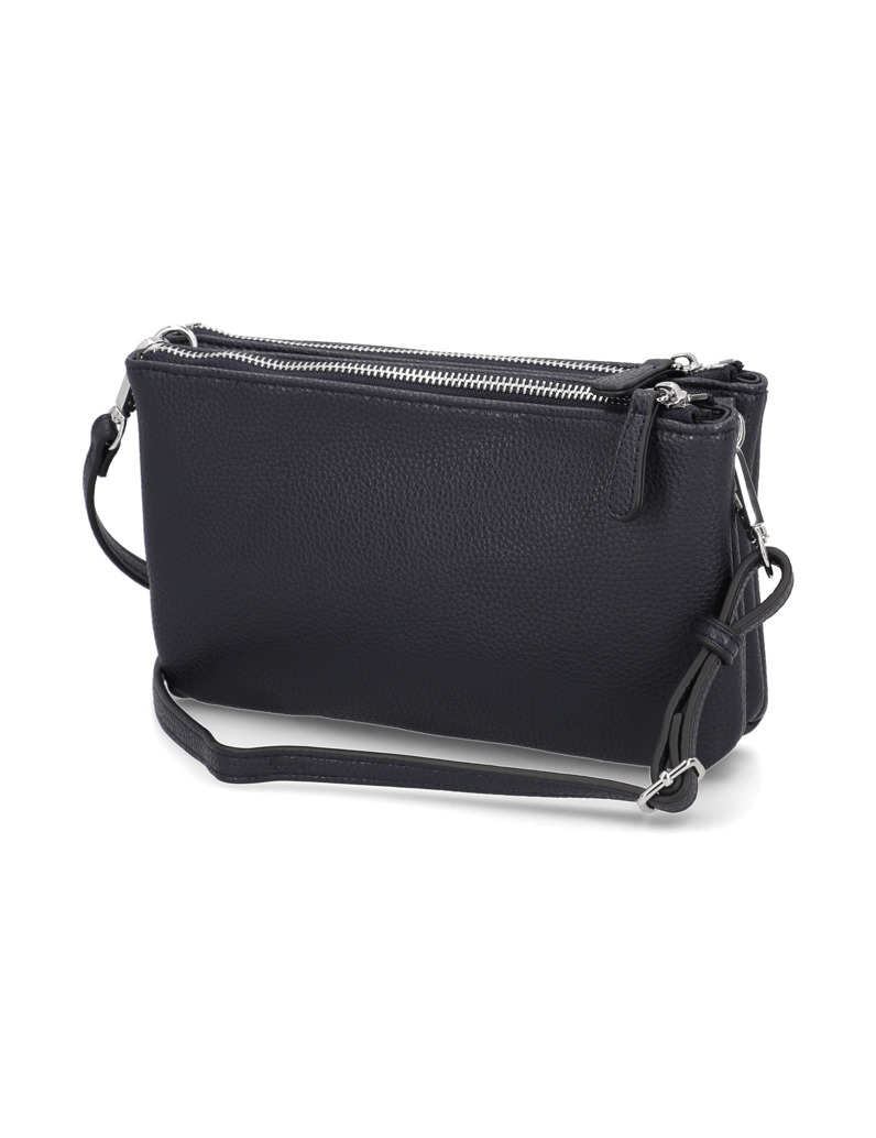 L.Credi-Doppelzip-cross-bag-Ella-schwarz