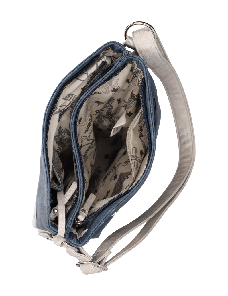 Rieker-imitácia-kože-taška-cez-rameno-modrá