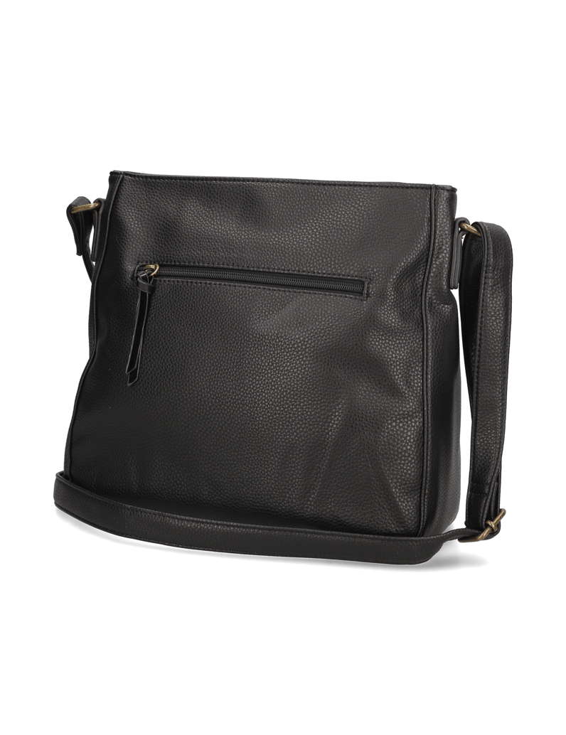 Rieker-Lederimitat-Crossover-schwarz