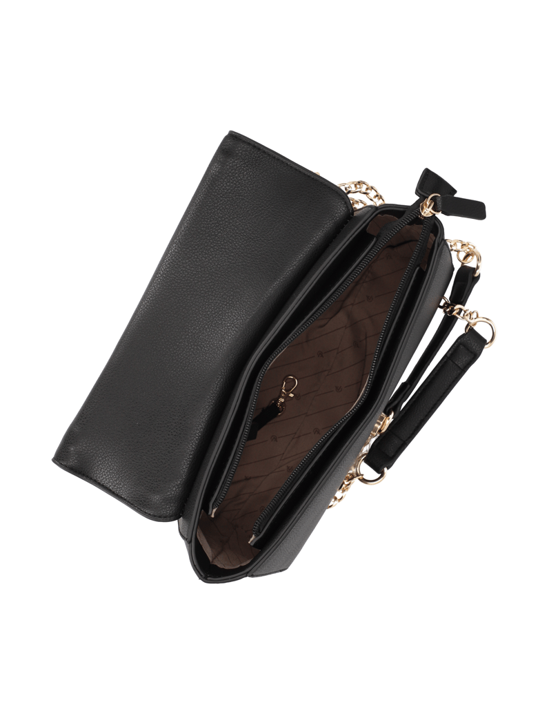 L.Credi-Filiberta-flap-bag--monogram-emboss-schwarz