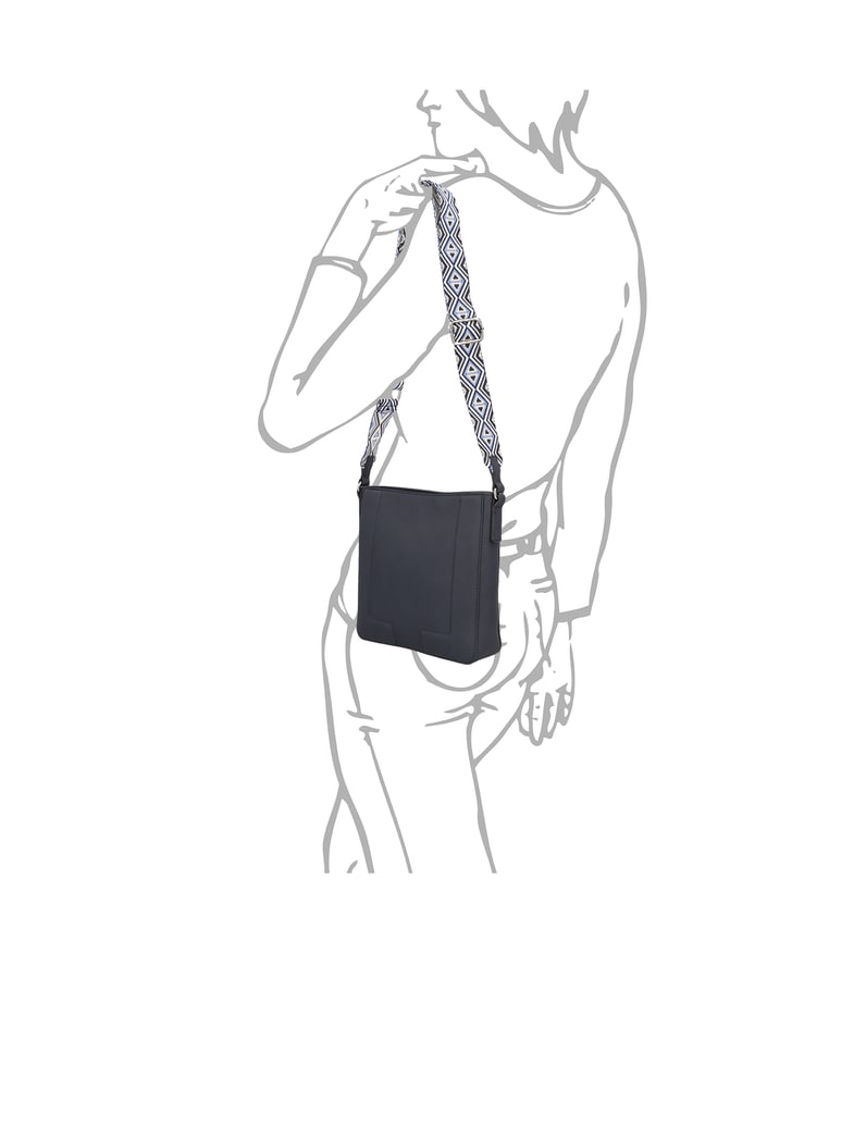 Tom-Tailor-taška-přes-rameno-modrá