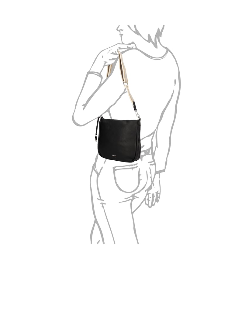 TAMARIS-taška-přes-rameno-černá