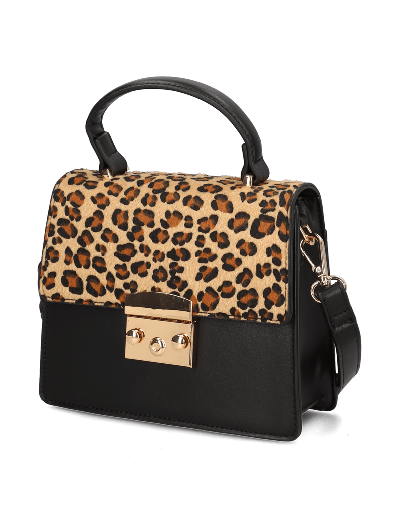 Kate-Gray-imitacija-usnja-torbica-čez-ramo-črna