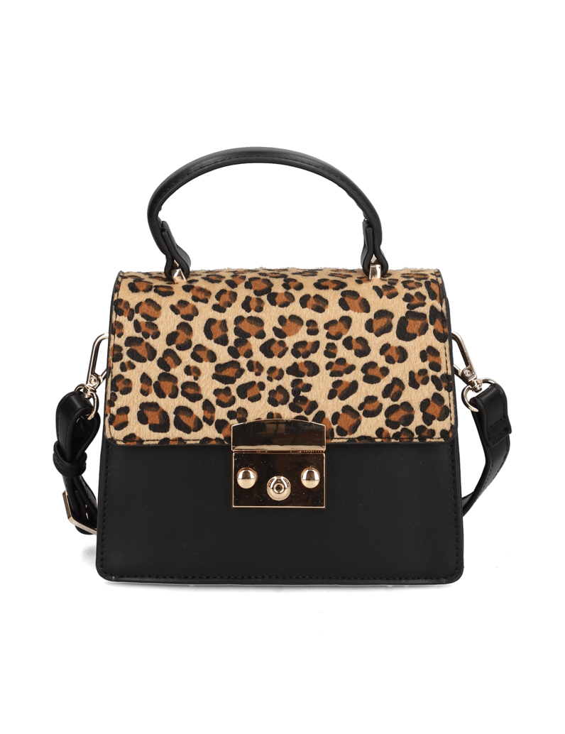 Kate-Gray-imitacija-usnja-torbica-čez-ramo-črna