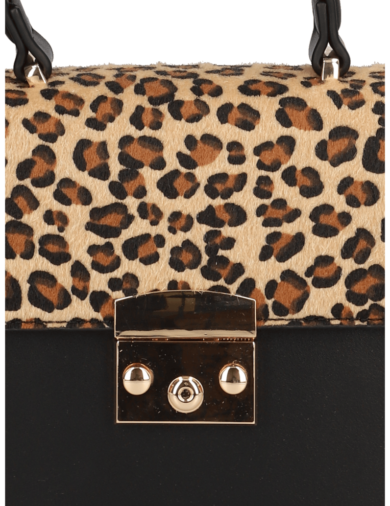 Kate-Gray-imitacija-usnja-torbica-čez-ramo-črna