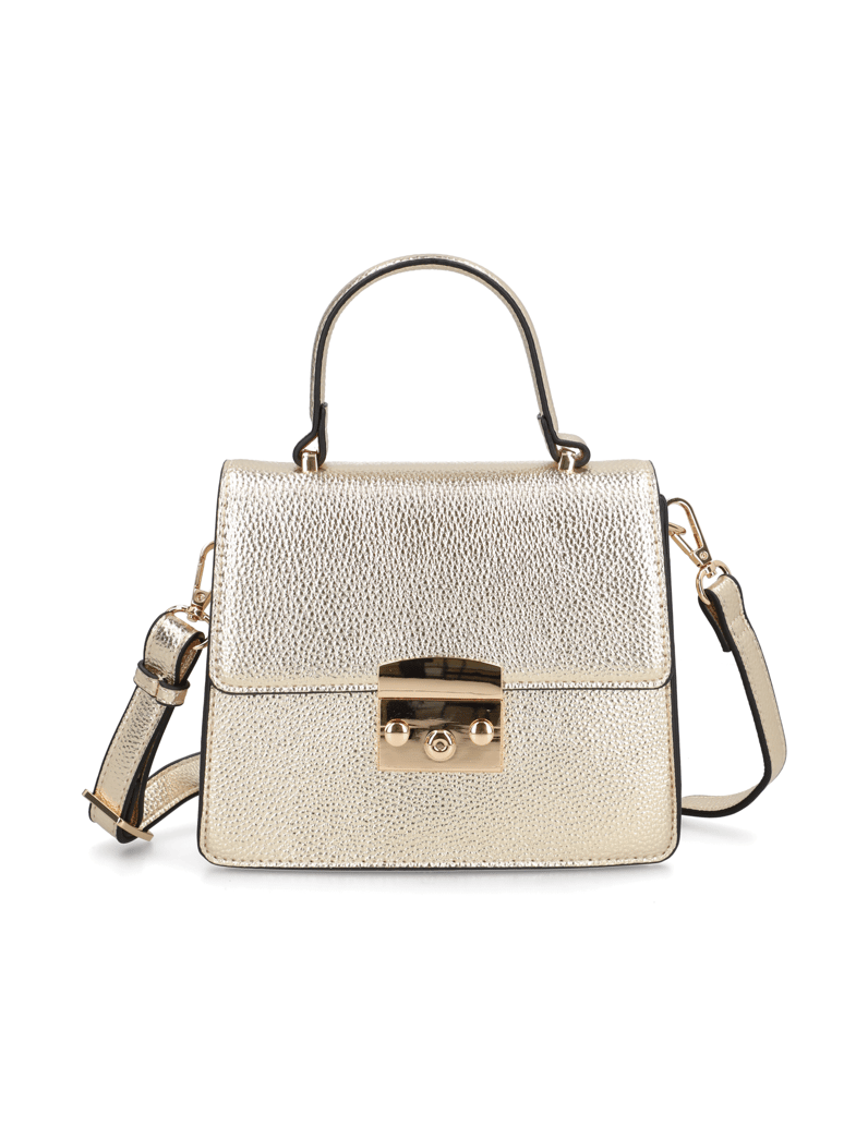 Kate-Gray-imitacija-usnja-torbica-čez-ramo-črna