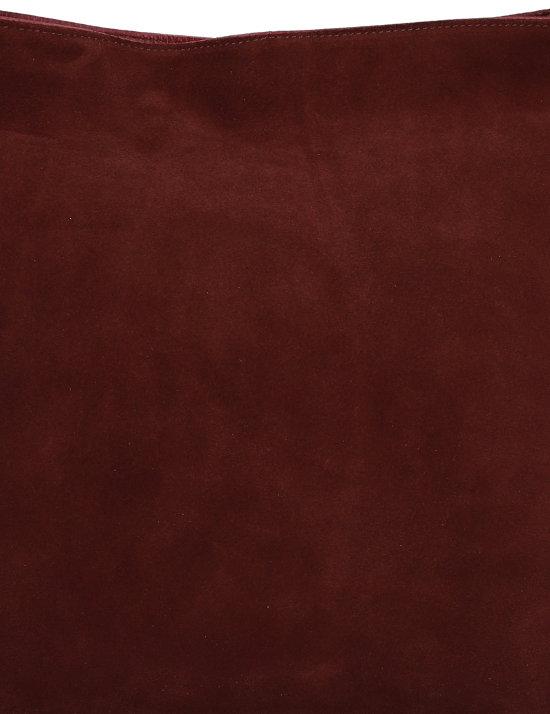 Lazzarini-velur-kabelka-Hobo-černá