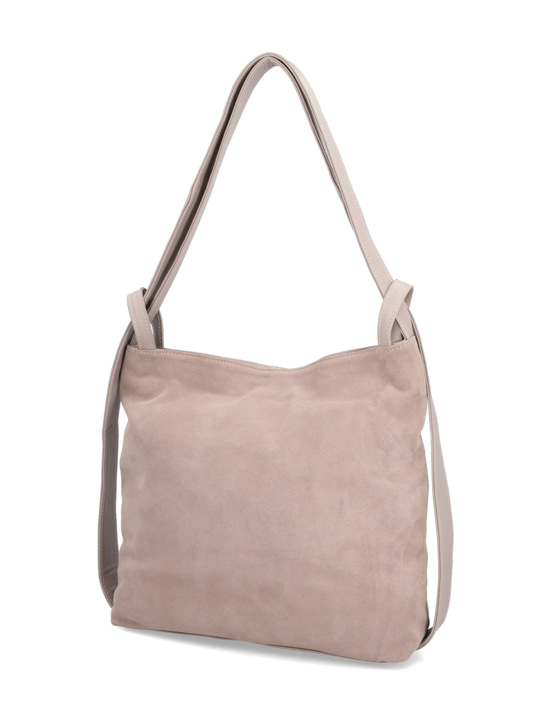 Lazzarini-Veloursleder-Hobo-Bag-čierna