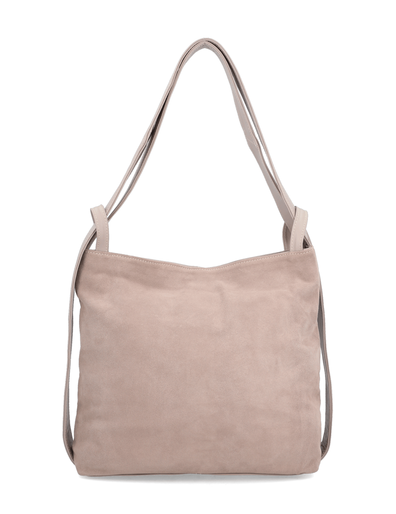 Lazzarini-Veloursleder-Hobo-Bag-čierna