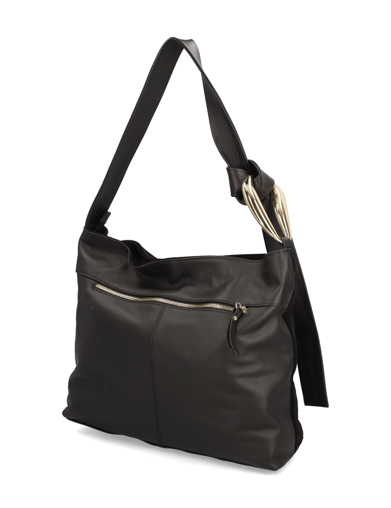 Lazzarini-Glattleder-Hobo-Bag