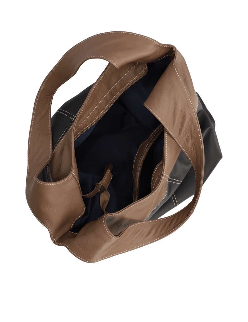 Pat-Calvin-Glattleder-Hobo-Bag