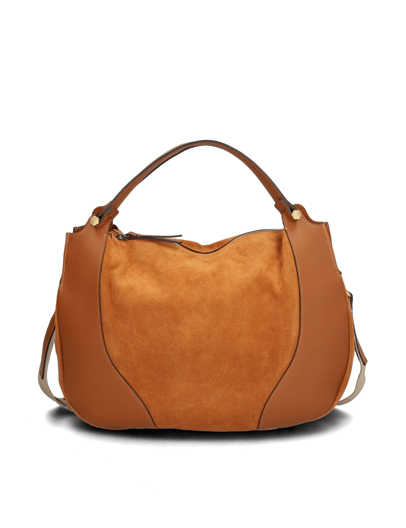 Pat-Calvin-Lederkombination-Hobo-Bag