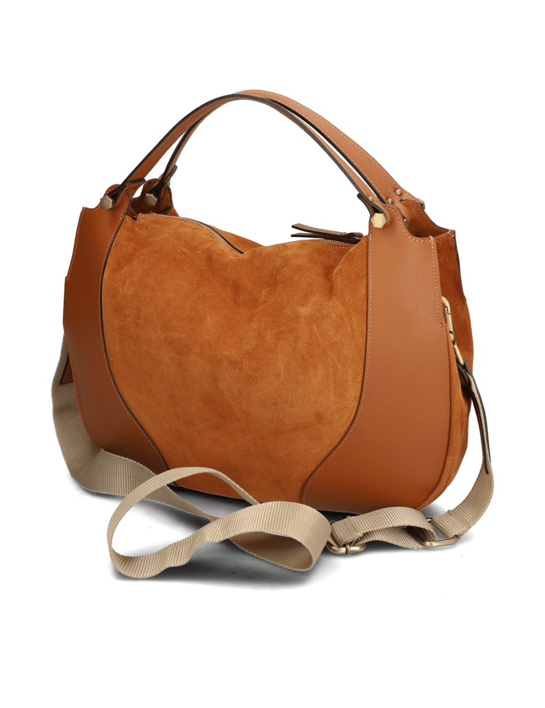 Pat-Calvin-Lederkombination-Hobo-Bag