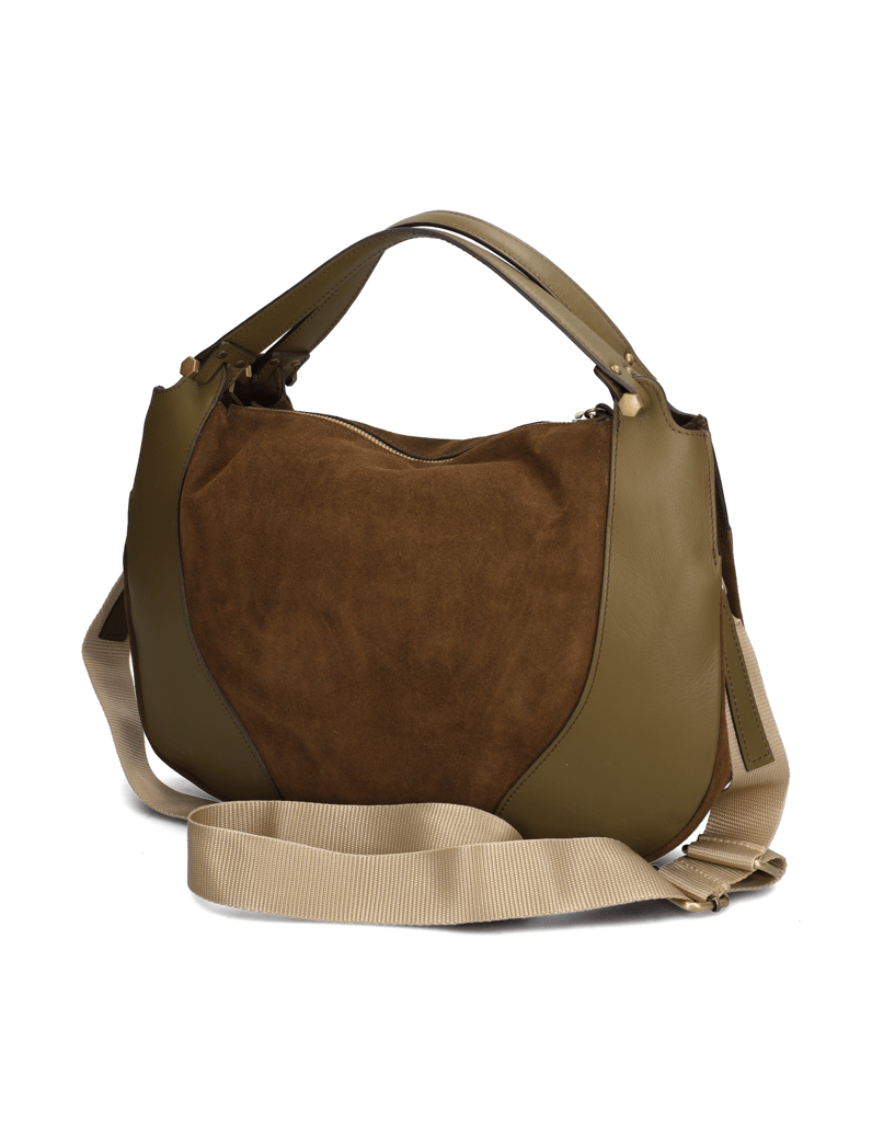 Pat-Calvin-Lederkombination-Hobo-Bag