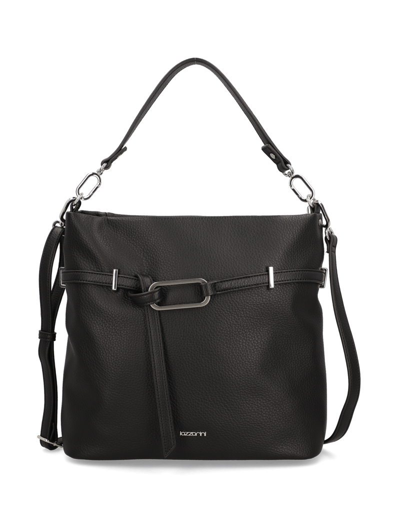 Lazzarini-Lederimitat-Hobo-Bag