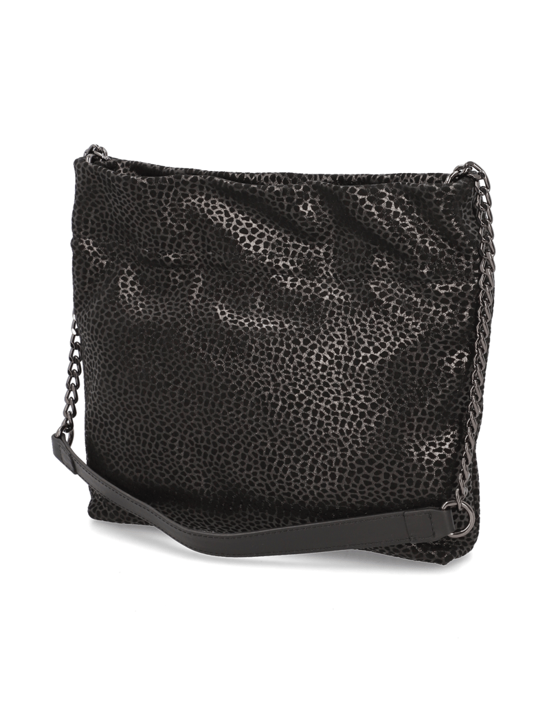 Lazzarini-velur-taška-černá