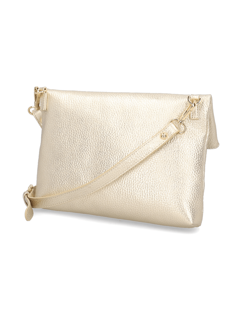 Pat-Calvin-hladká-kůže-taška-přes-rameno-zlatá