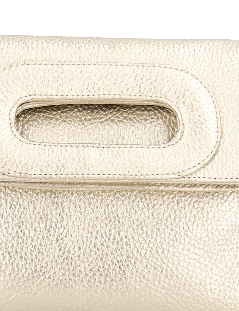 Pat-Calvin-hladká-kůže-taška-přes-rameno-zlatá