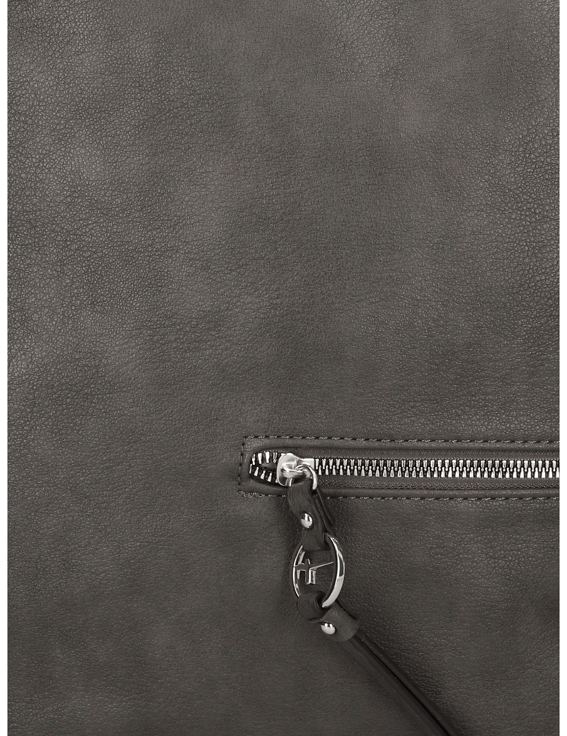 TAMARIS-Lederimitat-Hobo-Bag-schwarz