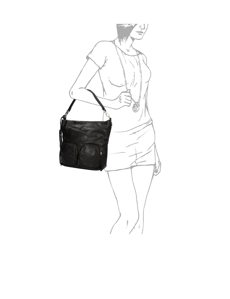 SURI-FREY-Lederimitat-Hobo-Bag