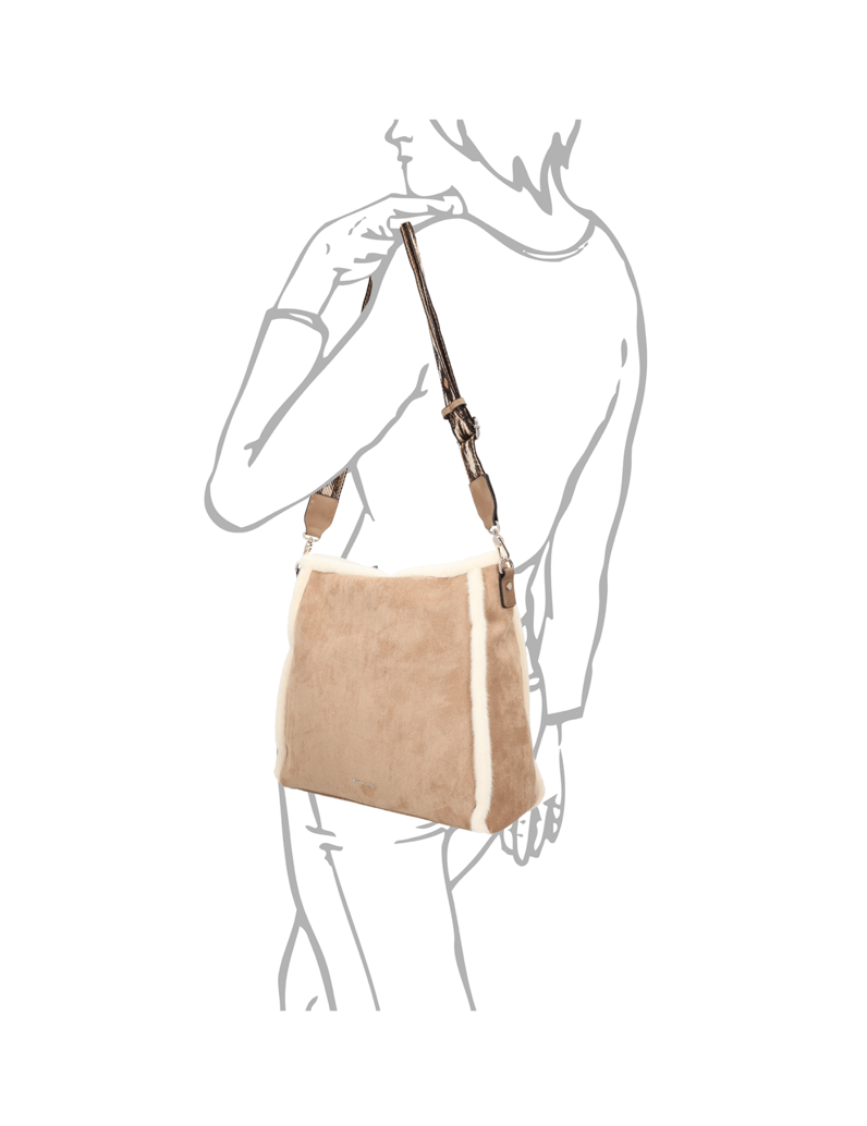 TAMARIS-Lederimitat-Hobo-Bag