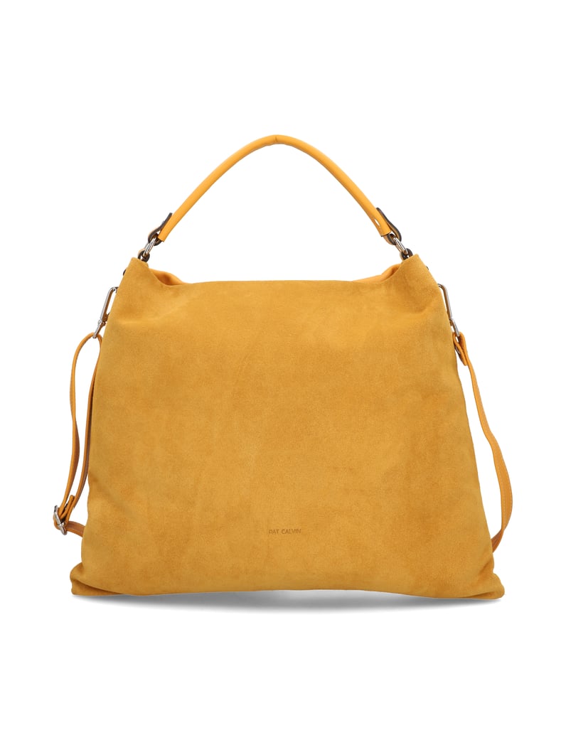 Pat-Calvin-Veloursleder-Hobo-Bag-gelb