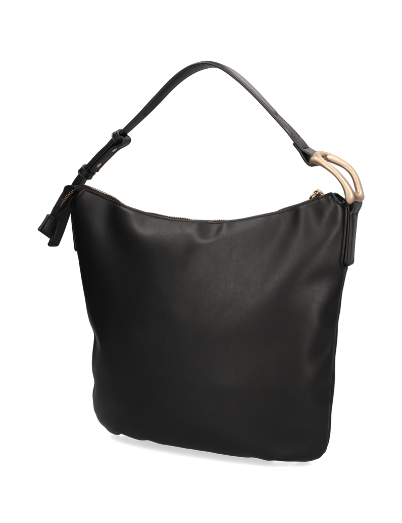 Hispanitas-Lederimitat-Hobo-Bag-schwarz