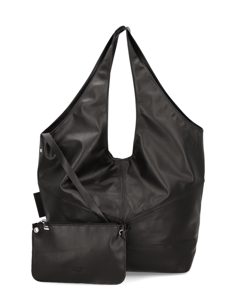 Pat-Calvin-hladká-koža-kabelka-Shopper-zlatá