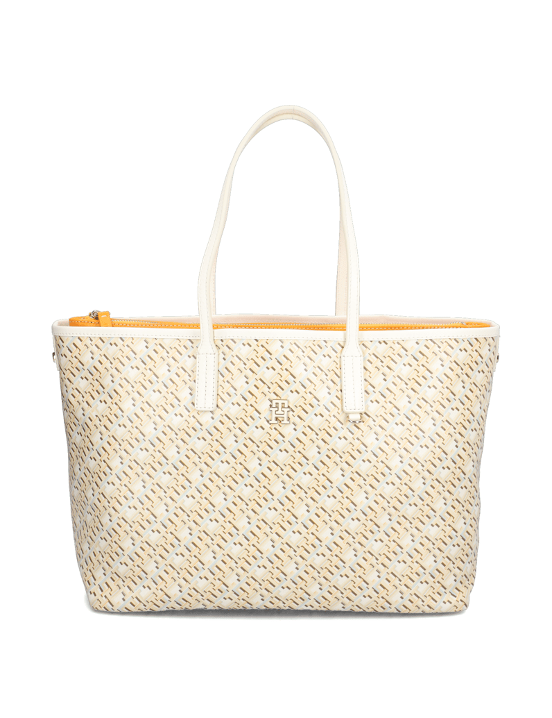 Tommy-Hilfiger-TH-MONOPLAY-LEATHER-TOTE-MONO-biela