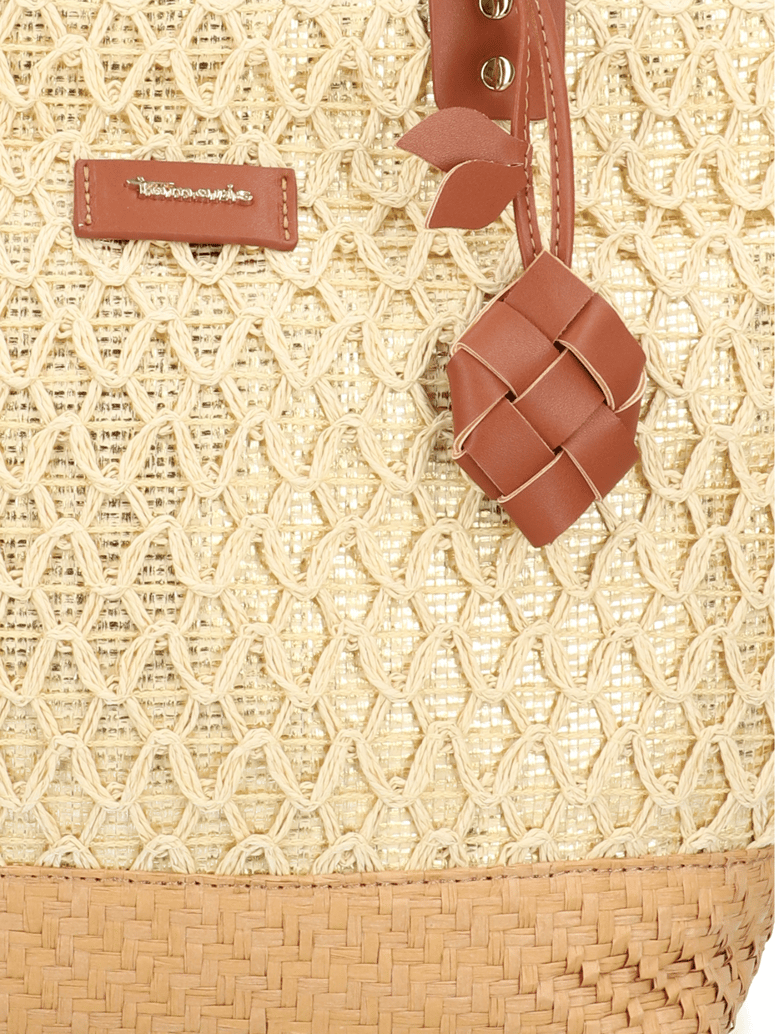 TAMARIS-textil-kabelka-Shopper-zlatá