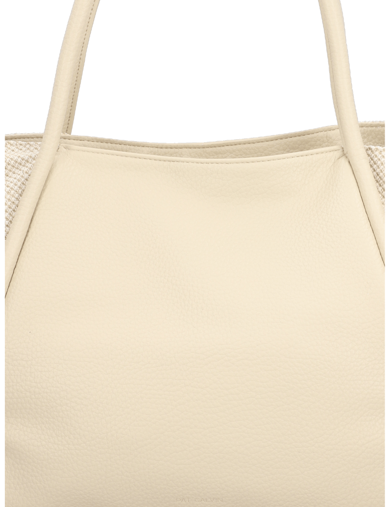 Pat-Calvin-Lederimitat-Shopper-beige