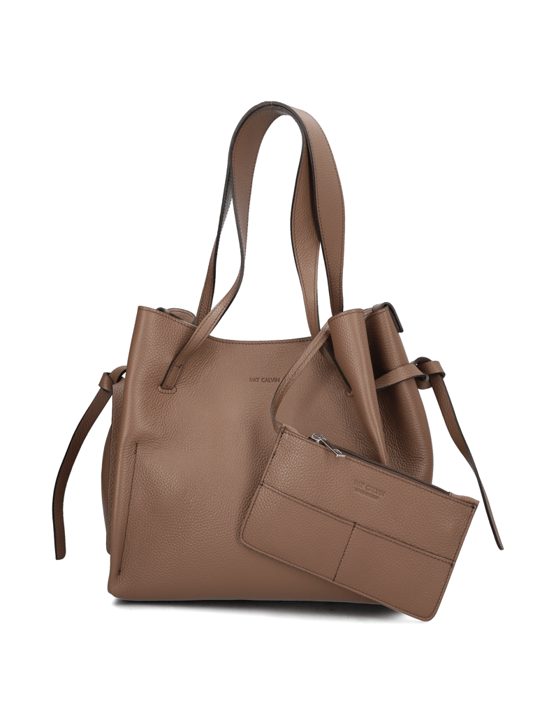 Pat-Calvin-gladko-usnje-nakupovalna-torba-rdeča