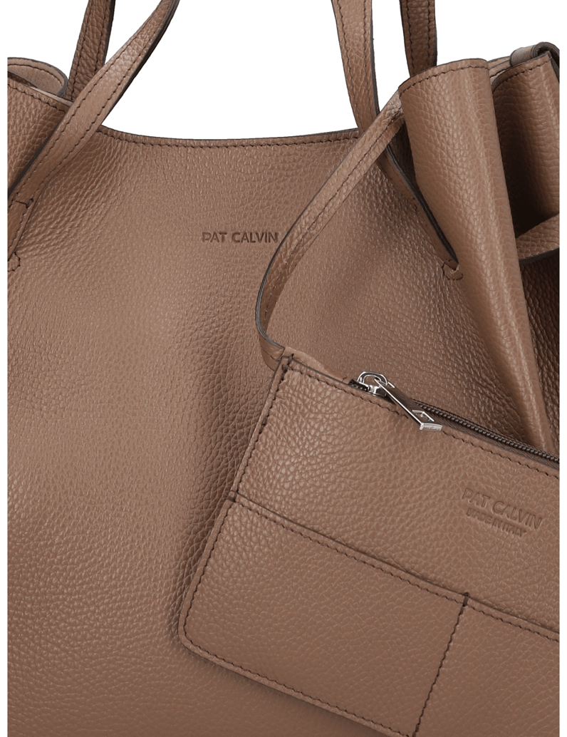 Pat-Calvin-gladko-usnje-nakupovalna-torba-rdeča