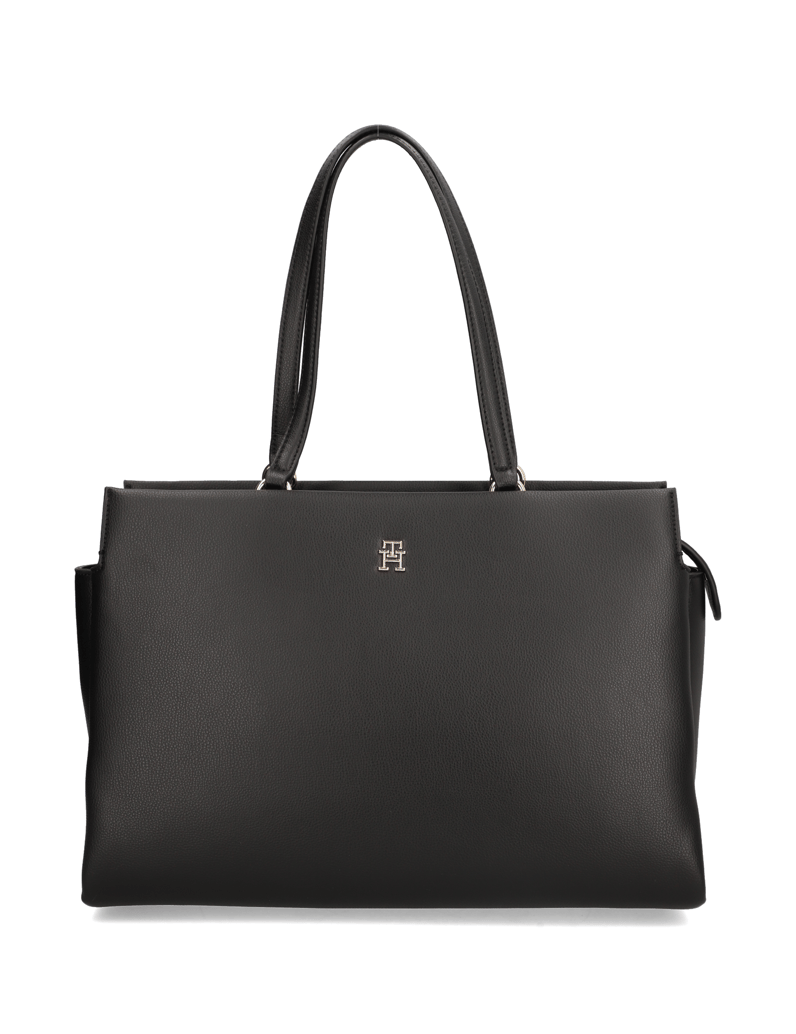 Tommy-Hilfiger-TH-LEGACY-TOTE-črna