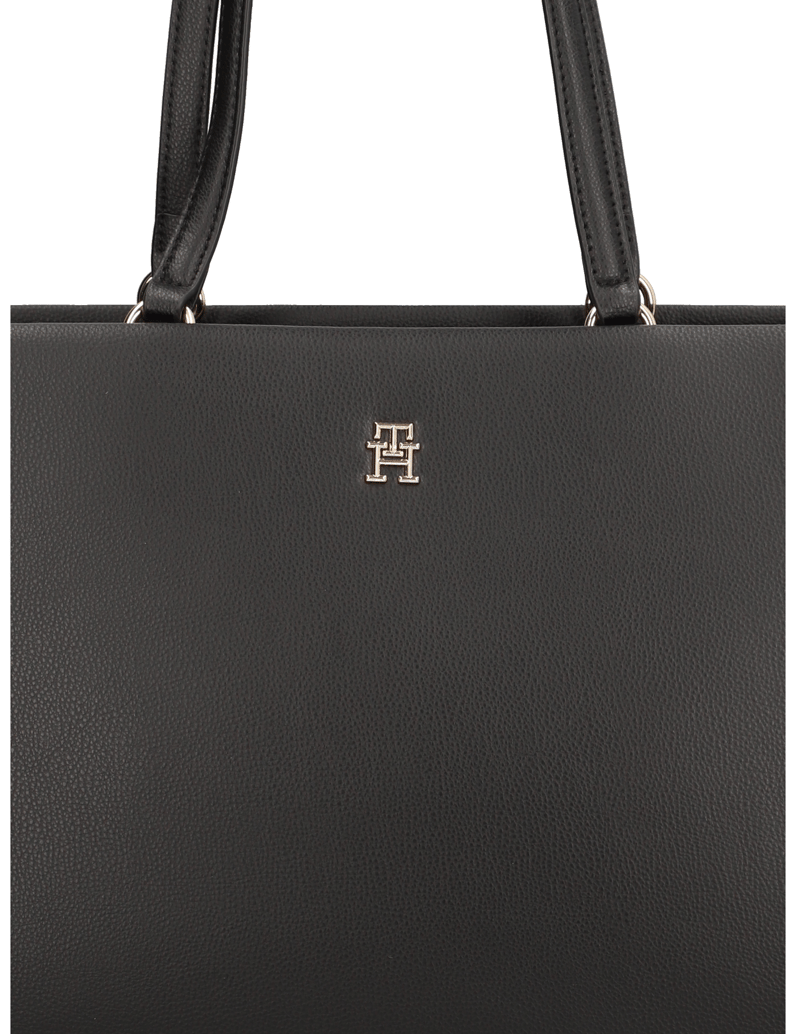 Tommy-Hilfiger-TH-LEGACY-TOTE-črna