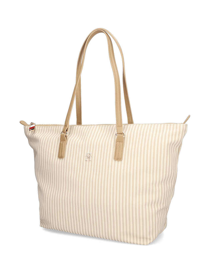 Tommy-Hilfiger-tekstil-nakupovalna-torba-bež