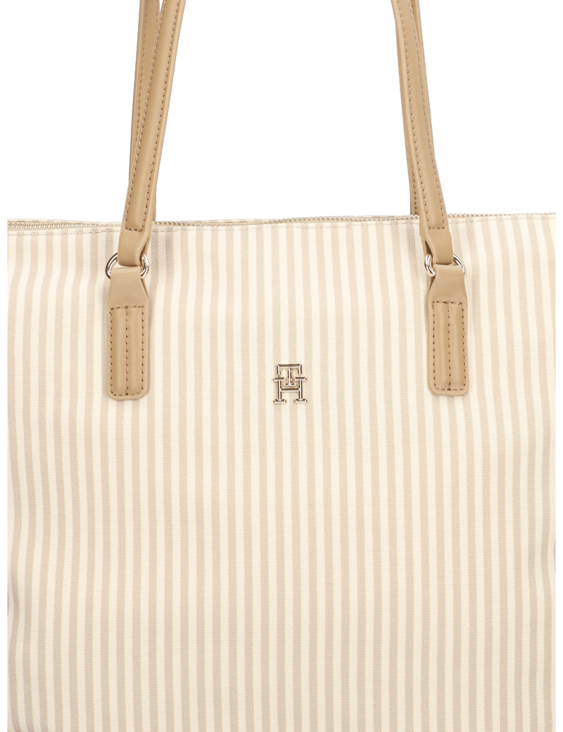 Tommy-Hilfiger-tekstil-nakupovalna-torba-bež